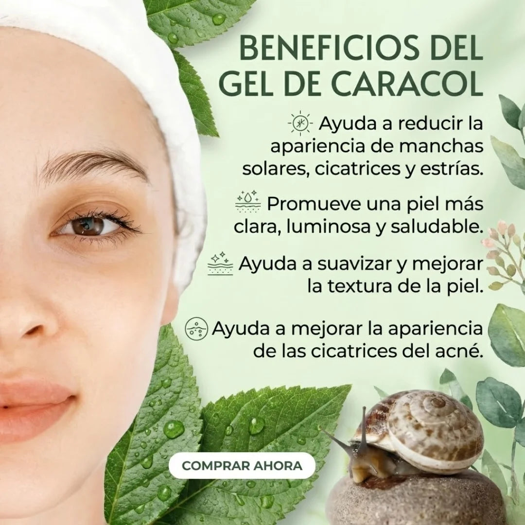 SPICY | Gel con Extracto de Caracol- 30g | Mejora la Apariencia de Manchas y Cicatrices | Libre de Parabenos (Copia)