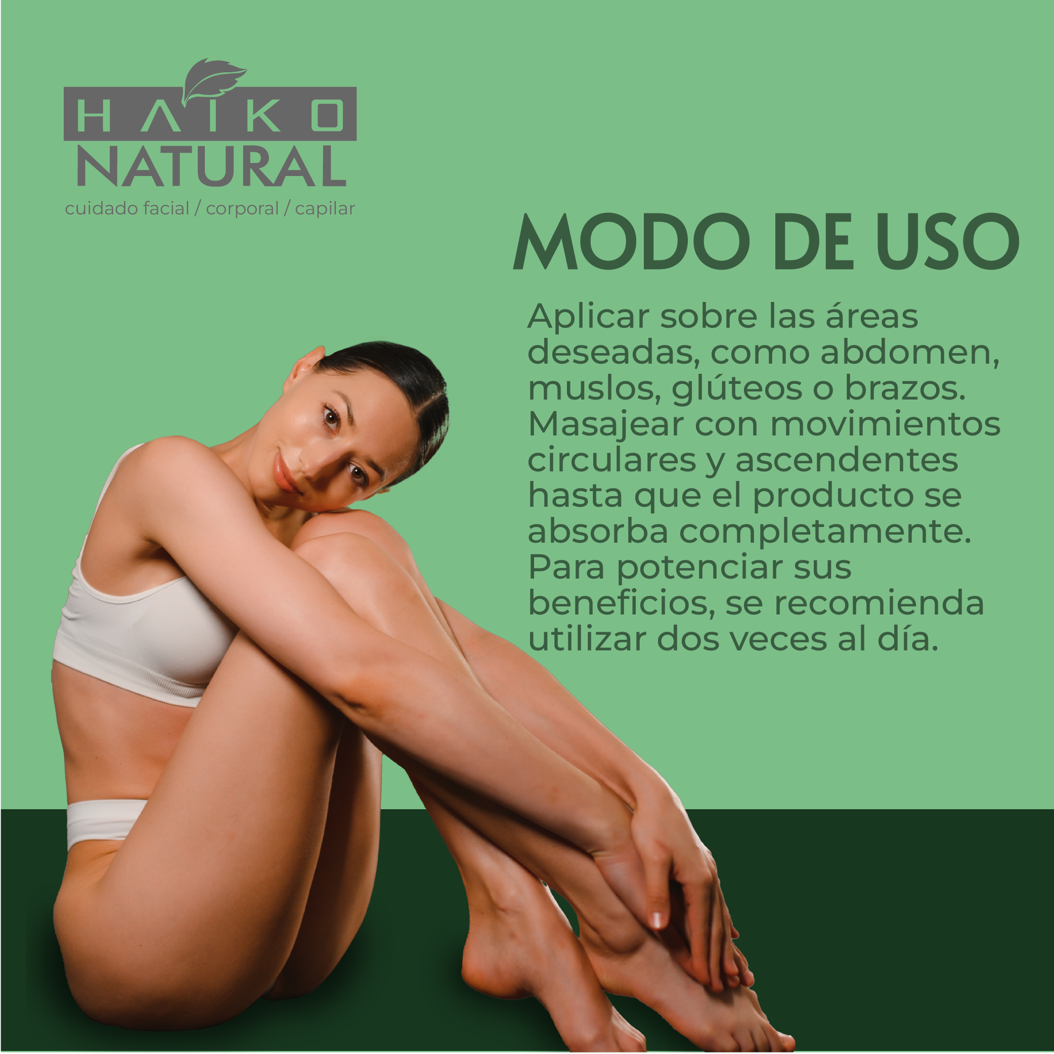 Gel Liporeductor con Extracto de Hiedra, Cafeína y Algas Marinas - 180g | Ayuda a Reducir la Grasa Localizada y la Apariencia de la Celulitis | Libre de Parabenos