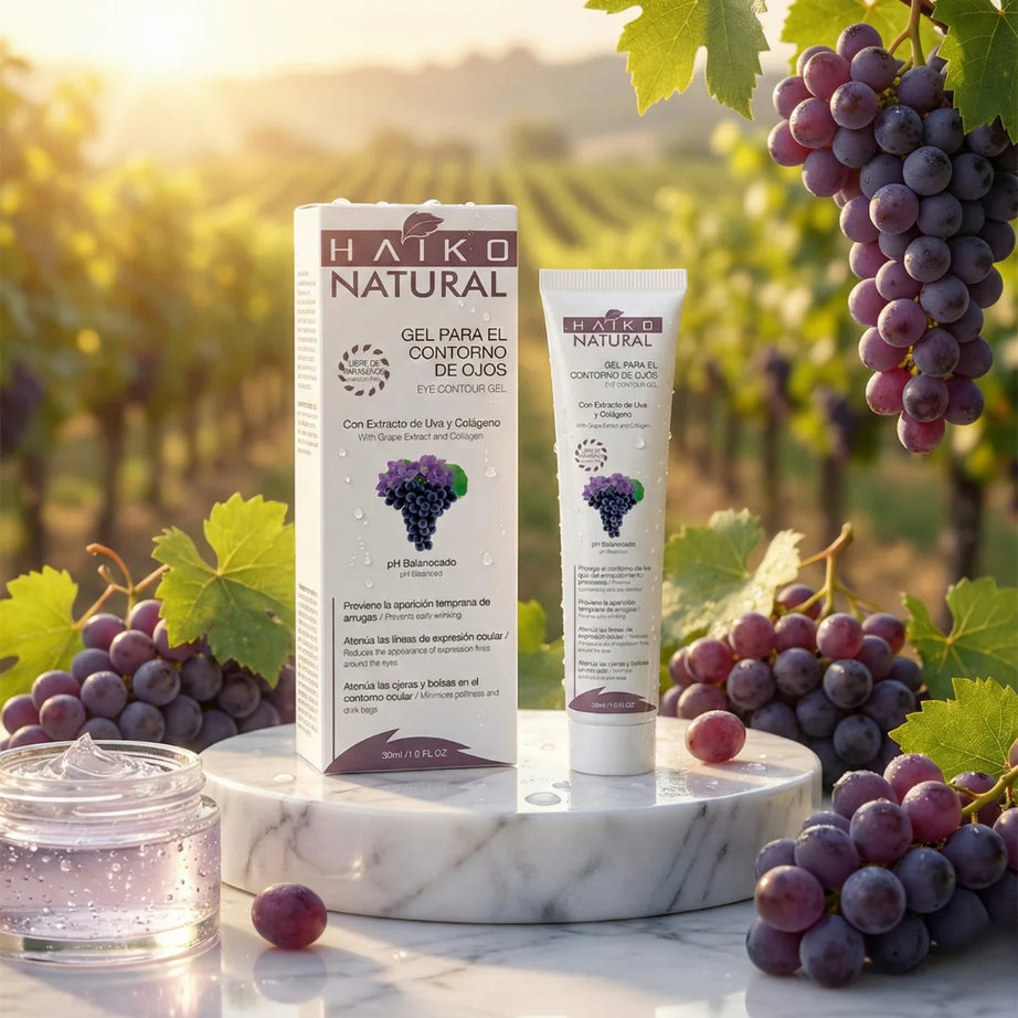 SPICY | Gel Contorno de Ojos con Extracto de Uva y Colágeno - 30g | Atenúa Ojeras y Líneas de Expresión | Libre de Parabenos (Copia)