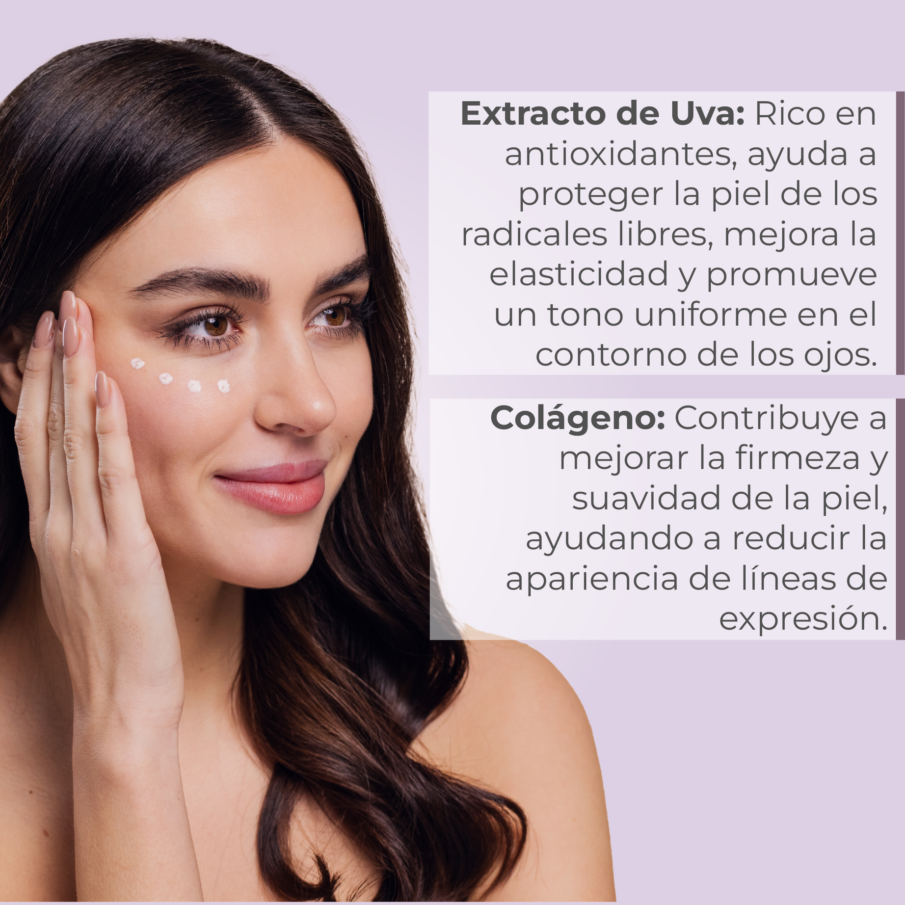 SPICY | Gel Contorno de Ojos con Extracto de Uva y Colágeno - 30g | Atenúa Ojeras y Líneas de Expresión | Libre de Parabenos (Copia)