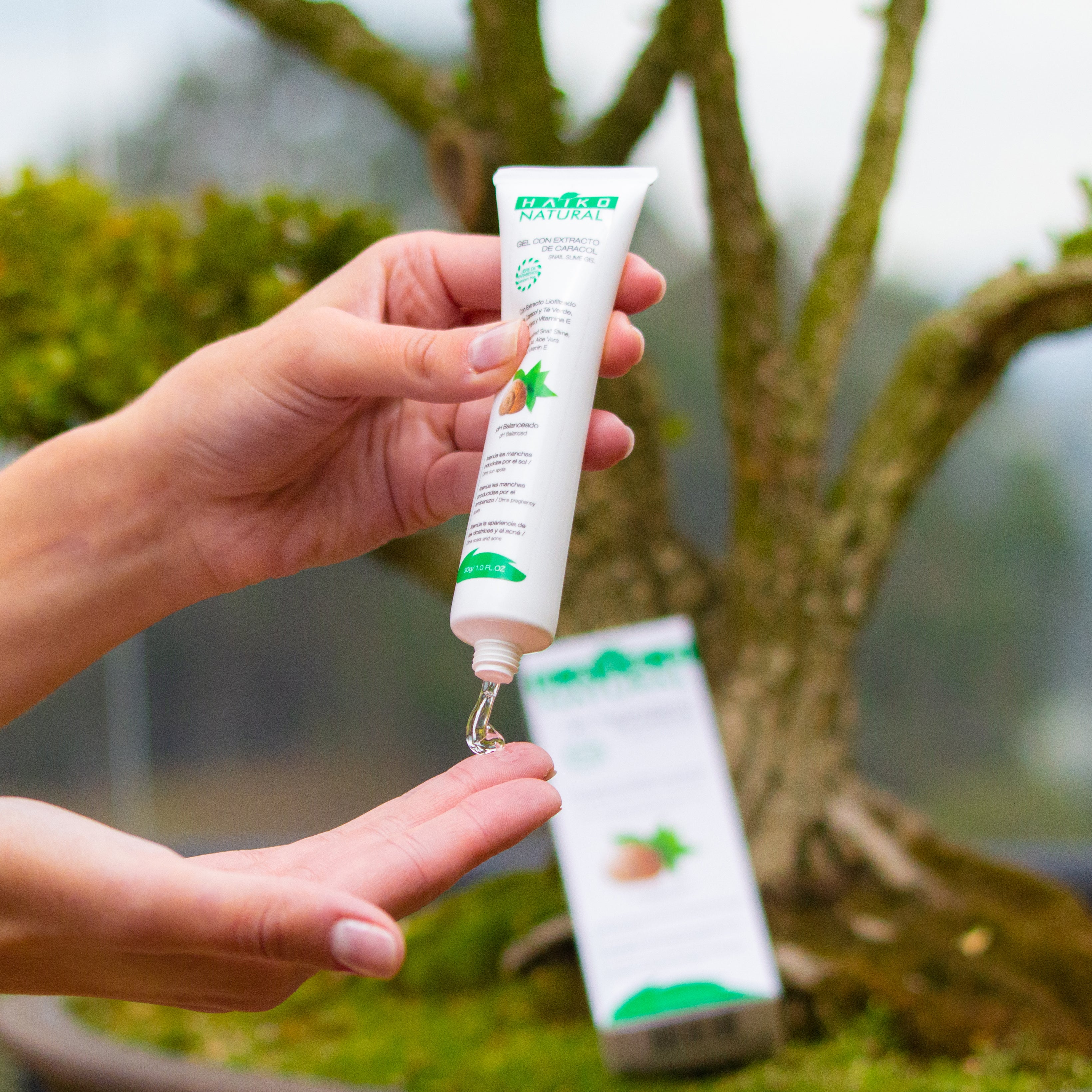 Gel con Extracto de Caracol- 30g | Mejora la Apariencia de Manchas y Cicatrices | Libre de Parabenos