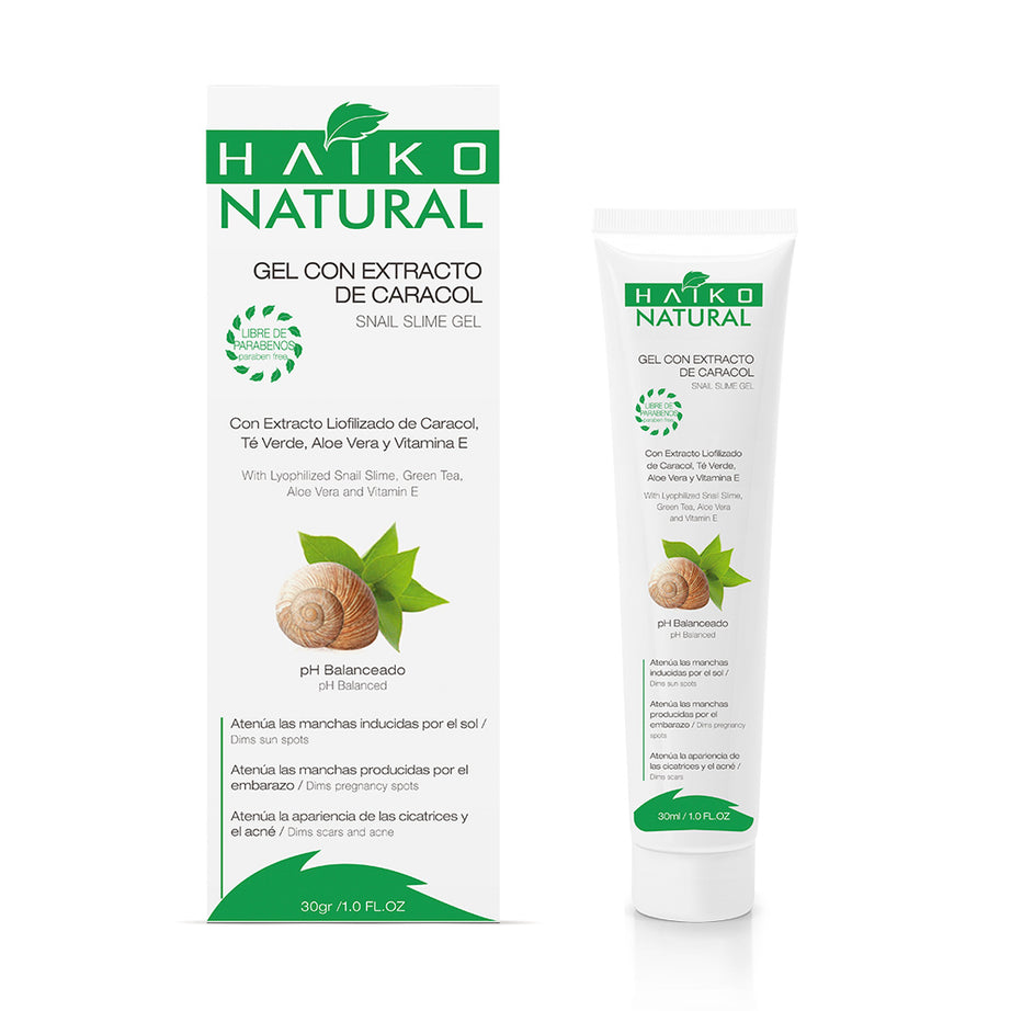Gel con Extracto de Caracol- 30g | Mejora la Apariencia de Manchas y Cicatrices | Libre de Parabenos
