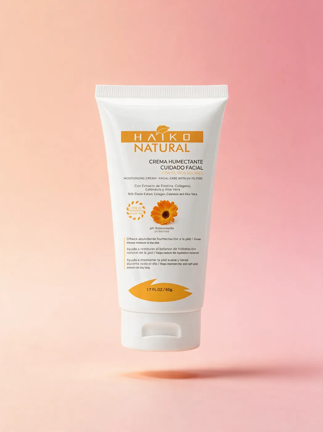 Crema Humectante Cuidado Facial con Filtros Solares