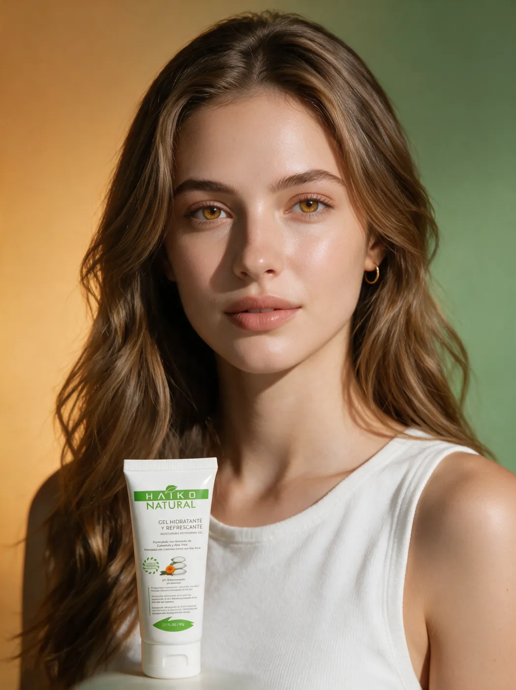 Gel Hidratante y Refrescante con Extracto de Caléndula y Aloe Vera